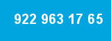 922 963 17 65 922 963 17 65